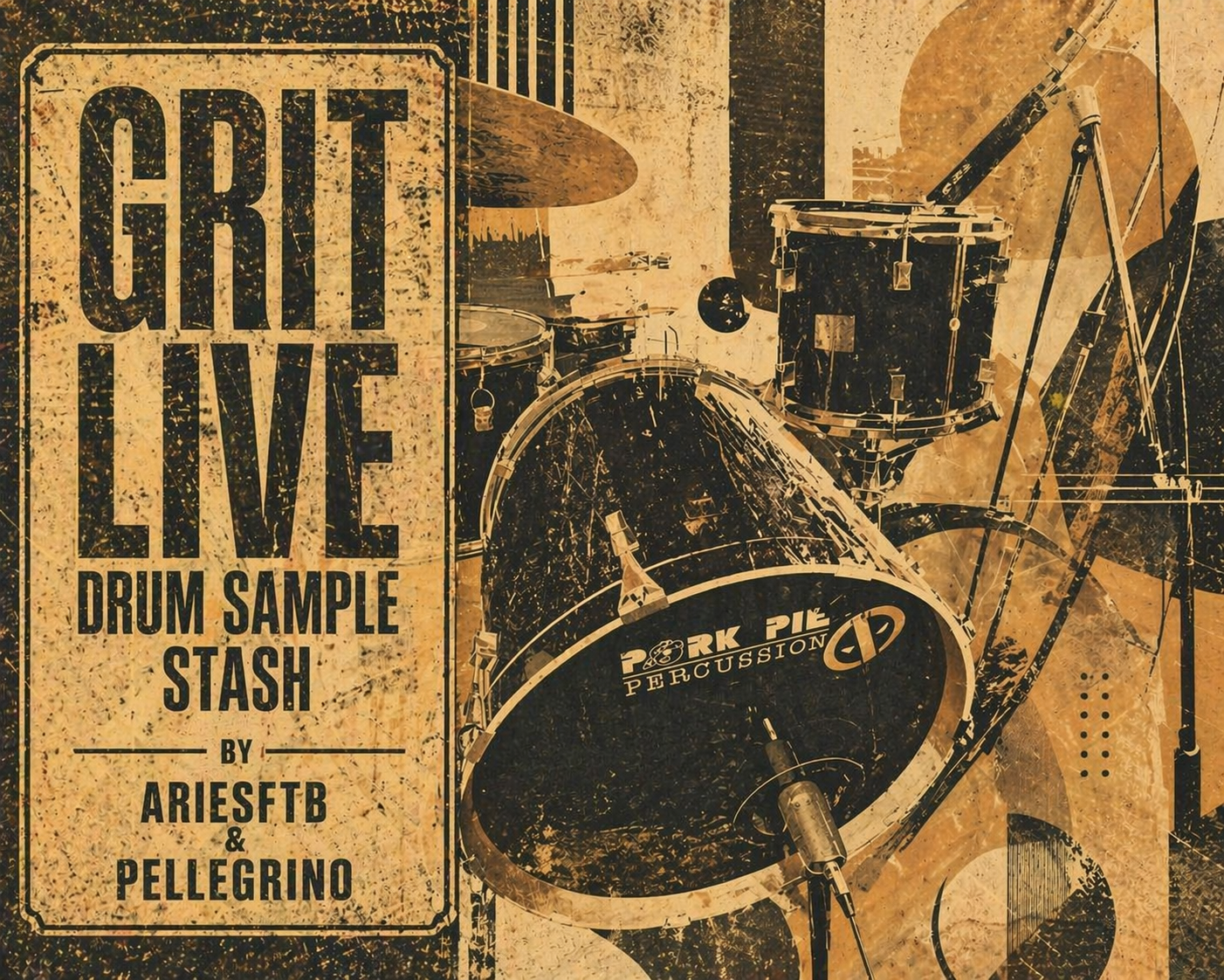 Grit Live Drum Sample Stash